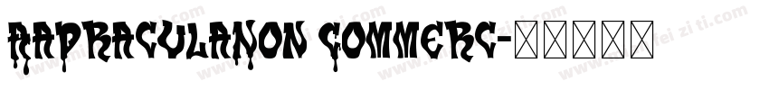 AaDraculaNon Commerc字体转换